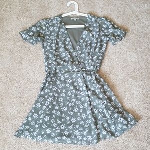 Wrap Floral Summer Dress